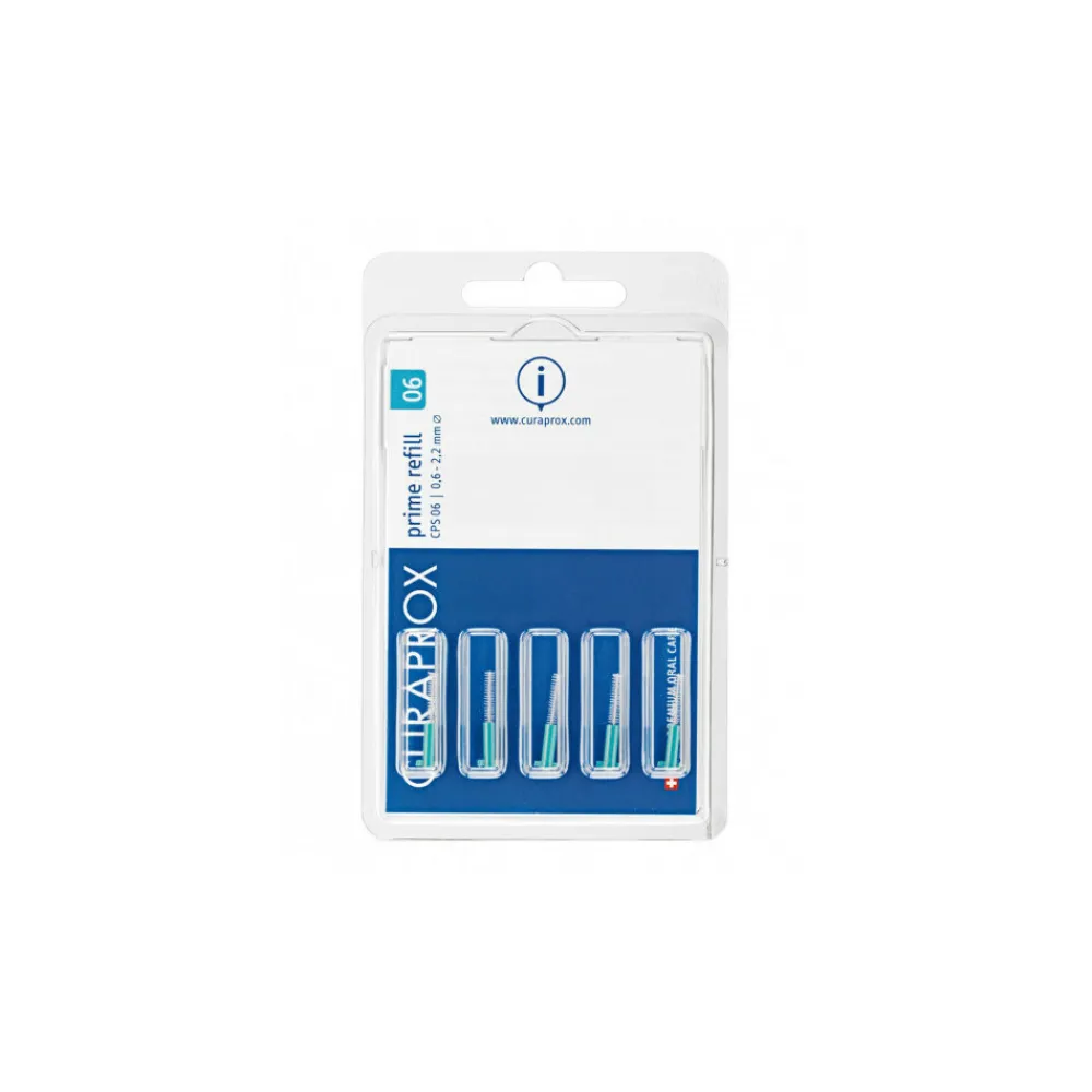 Best Interdentaal Rager Refill Prime Turqoise - 2,2 mm 5 stuks Flossen & Ragen