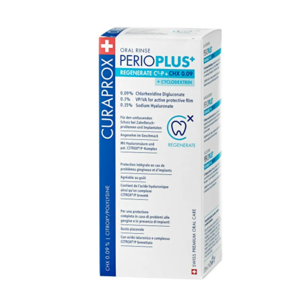 Mondspoeling Perio Plus Regenerate 200 ml^Curaprox New