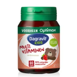 Online Natural Kids Multivitaminen Aardbei 60 kauwtabletten Vitaminen Kind|Multi Vitaminen En Mineralen