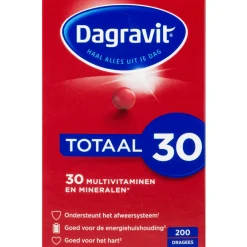 Mineralen|Multi Vitaminen En Mineralen<Dagravit Totaal 30 200 stuks