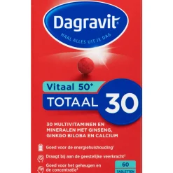 Totaal 30 Vitaal 50+ 60 tabletten^Dagravit Discount