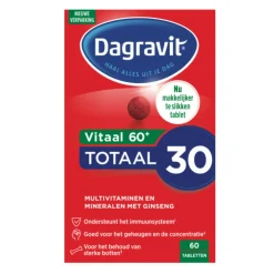 Vitaal 60+ Multivitaminen 60 tabletten^Dagravit Discount
