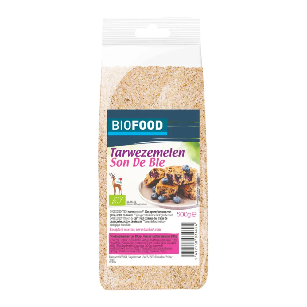 Best Biofood Tarwezemelen Biologisch 200 gr Zaden|Pitten