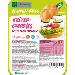 Keizerbroodjes Glutenvrij 140 gr^Damhert Outlet
