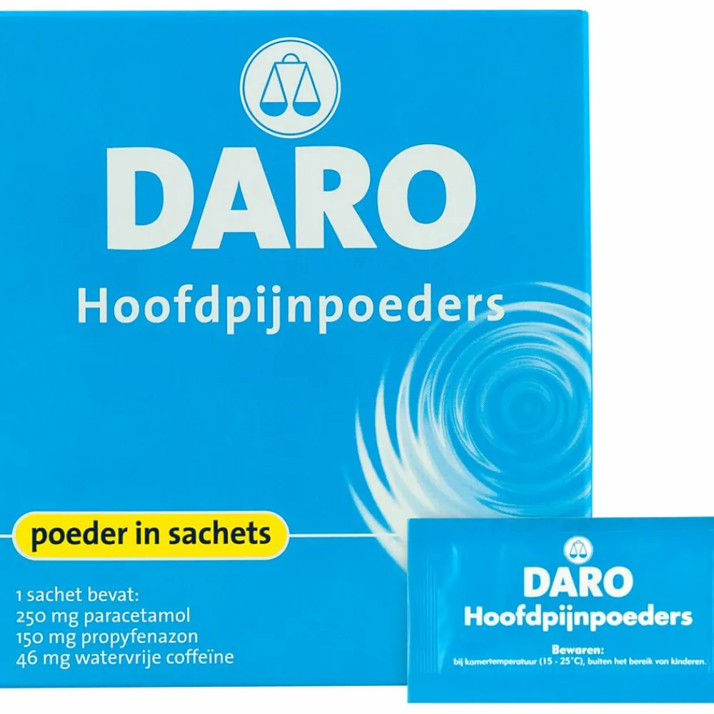 Pijnstillend<Daro Hoofdpijnpoeders 20 stuks