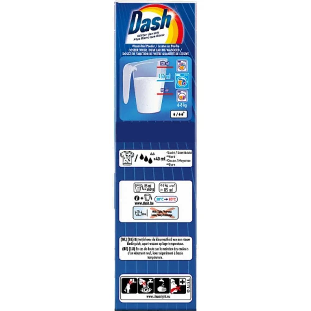Wasmiddel<Dash Waspoeder Regular 22 Wasbeurten 1,32 kg