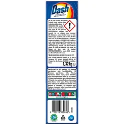 Wasmiddel<Dash Waspoeder Regular 22 Wasbeurten 1,32 kg