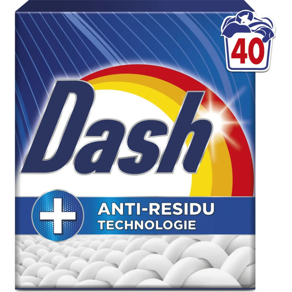 Waspoeder Witter Dan Wit 40 Wasbeurten 2,2 kg^Dash Outlet