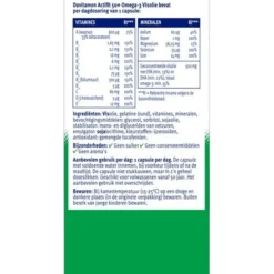 Vitaminen 50+<Davitamon Actifit 50+ Omega-3 Visolie 150 capsules