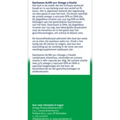 Vitaminen 50+<Davitamon Actifit 50+ Omega-3 Visolie 150 capsules