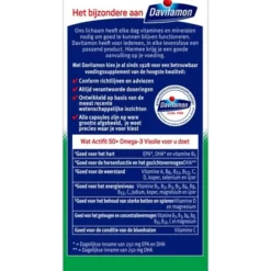 Vitaminen 50+<Davitamon Actifit 50+ Omega-3 Visolie 150 capsules