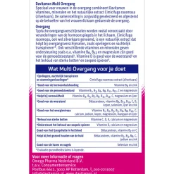 Compleet Vrouw Overgang Multivitamine 60 tabletten^Davitamon Outlet