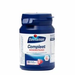 Discount Compleet Weerstand Kauwvitamines Aardbei 60 kauwtabletten Multi Vitaminen En Mineralen