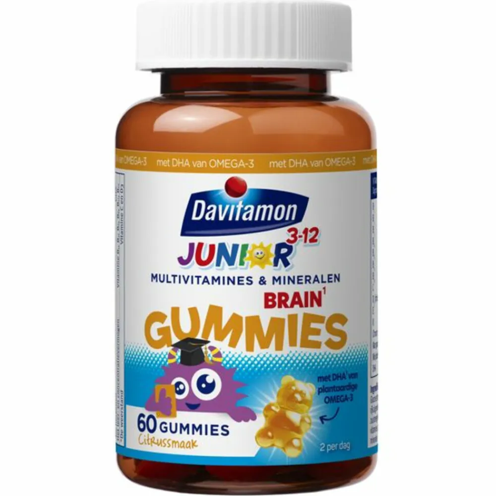 Clearance Junior Brain Multivitamines Citrus 60 gummies Vitaminen & Supplementen|Vitaminen Kind