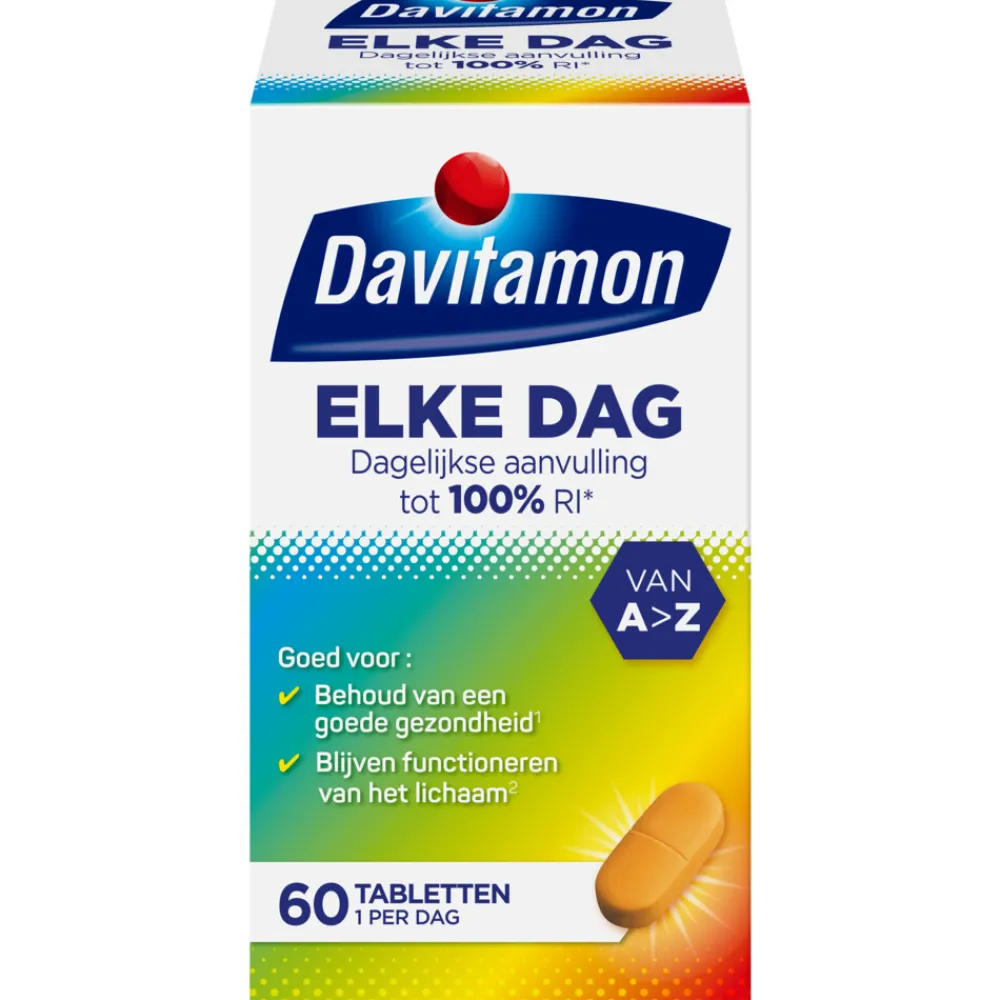 New Elke Dag 60 tabletten Mineralen|Multi Vitaminen En Mineralen