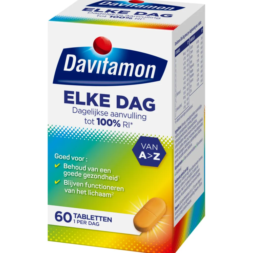 New Elke Dag 60 tabletten Mineralen|Multi Vitaminen En Mineralen