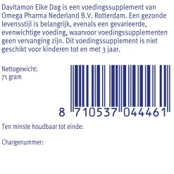New Elke Dag 60 tabletten Mineralen|Multi Vitaminen En Mineralen