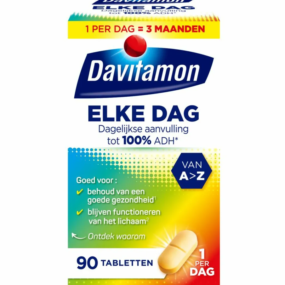 New Elke Dag 90 tabletten Multi Vitaminen En Mineralen