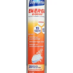 Multi Vitaminen En Mineralen<Davitamon Energie Boost Multivitamines Mineralen 20 Bruistabletten