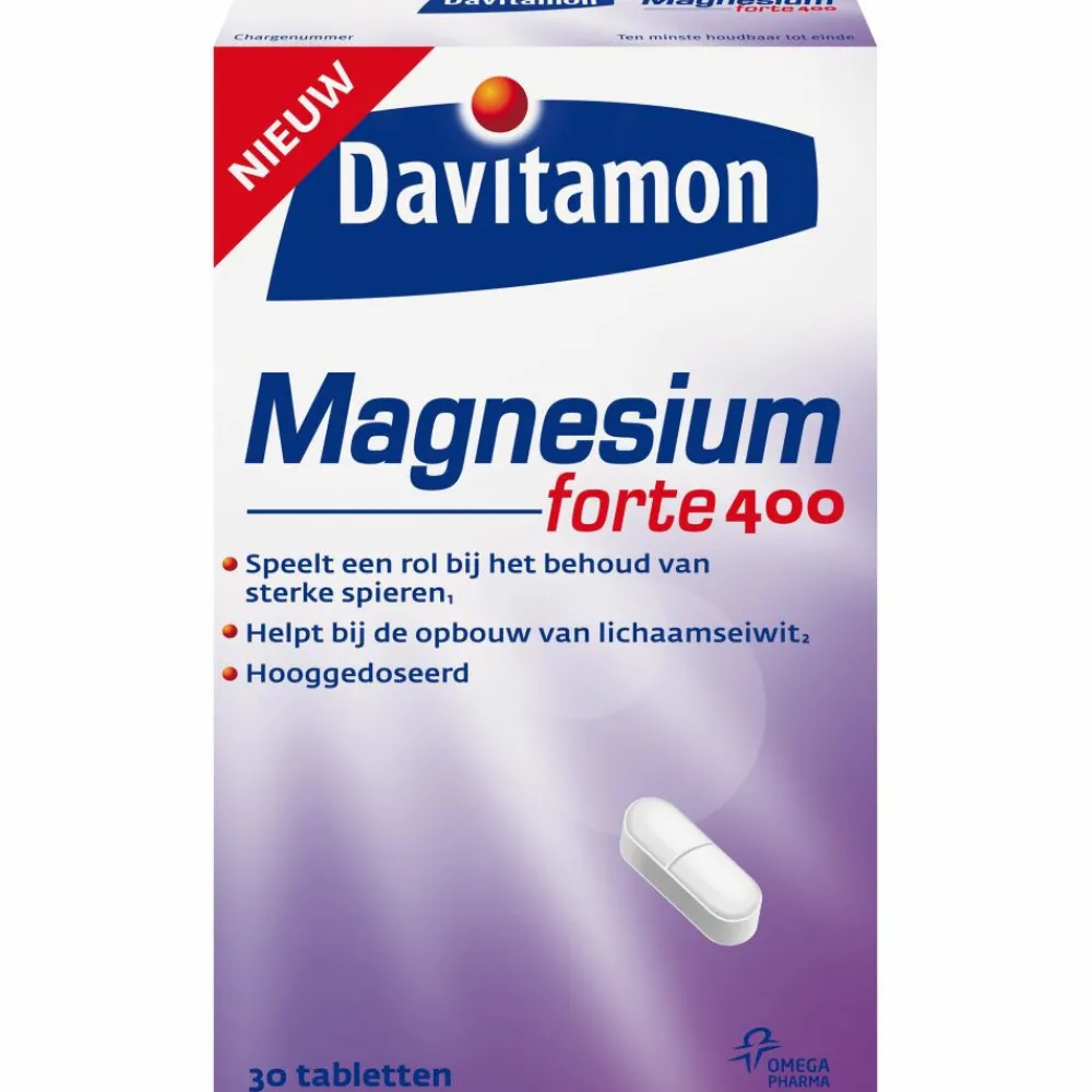 Magnesium 400 mg 30 tabletten^Davitamon New