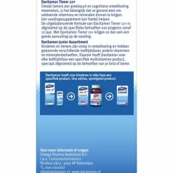 Tiener 12+ Aardbei 60 kauwtabletten^Davitamon Online