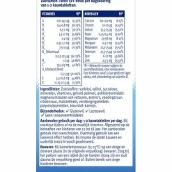 Tiener 12+ Aardbei 60 kauwtabletten^Davitamon Online