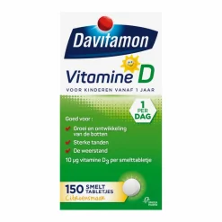Best Vitamine D Kind 150 smelttabletten Vitaminen & Supplementen|Vitaminen