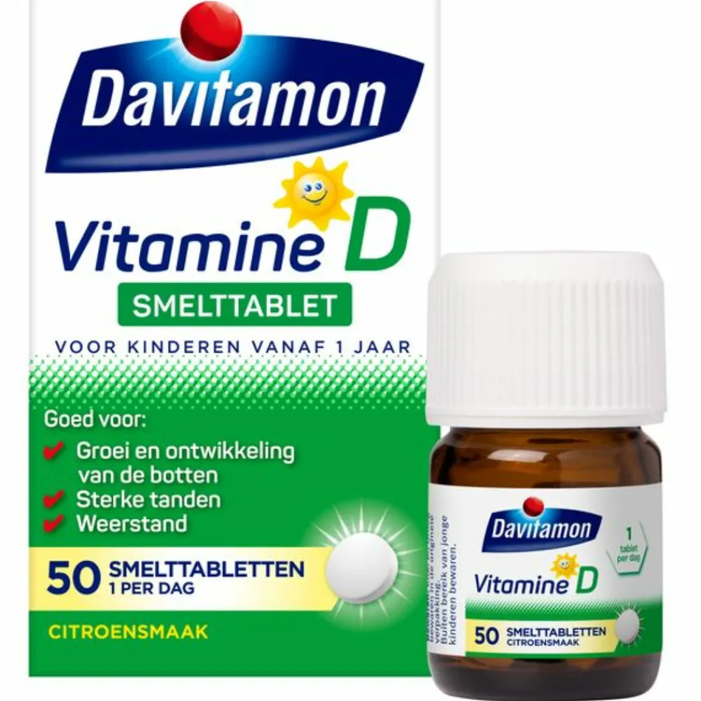 Vitamine D Kind 50 smelttabletten^Davitamon Best