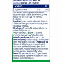 Vitamine D Kind 50 smelttabletten^Davitamon Best