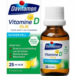 Vitaminen & Supplementen|Vitaminen<Davitamon Vitamine D Olie 25 ml