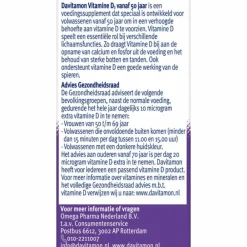 Best Vitamine D3 Vanaf 50 Jaar 130 smelttabletten Vitaminen 50+