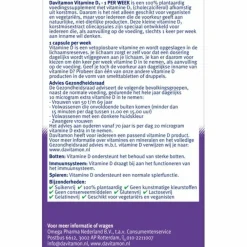 Vitaminen<Davitamon Vitamine D Vegan 1 Per Week 24 capsules