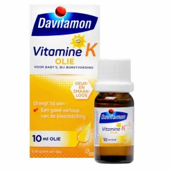 Vitamine K Olie 10 ml^Davitamon Online