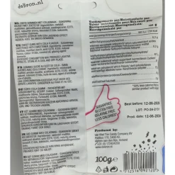 Snoep<De bron Suikervrije Cola Gums 100 gr