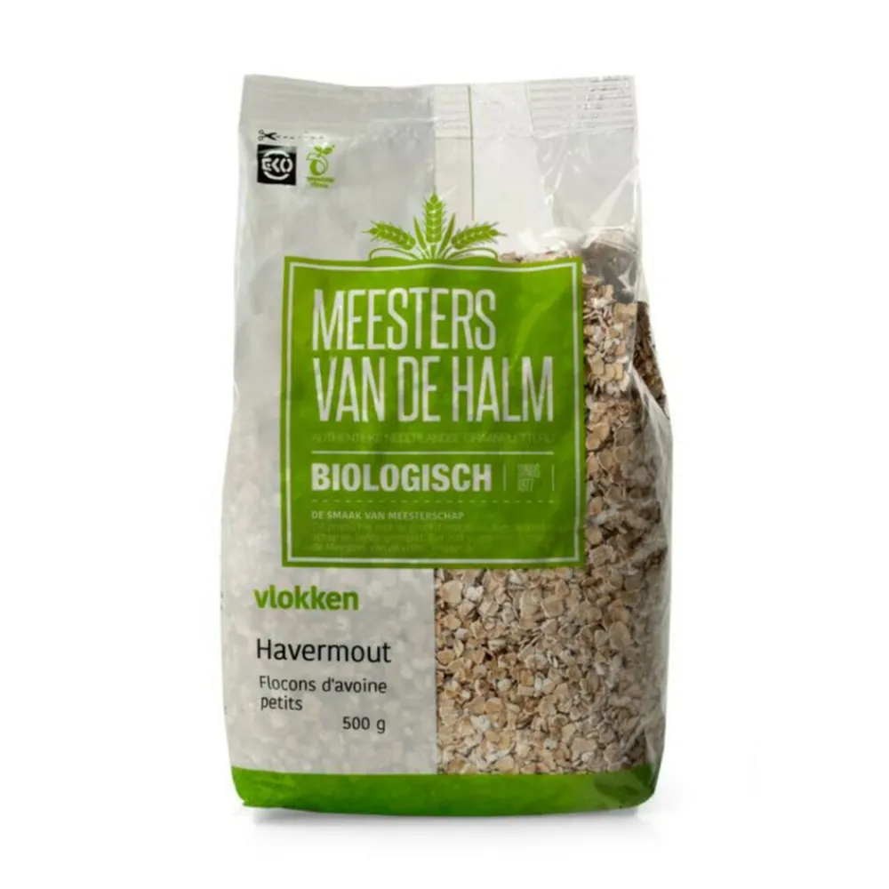 New Biologisch Havermout 500 gr Ontbijtgranen