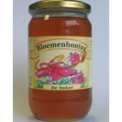Siropen & Zoetstoffen<De Imker Bloemenhoning Vloeibaar 900 gr