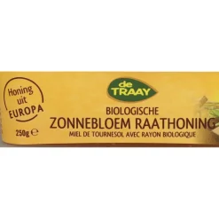 Zonnebloem Biologische Raathoning 250 gr^De Traay New