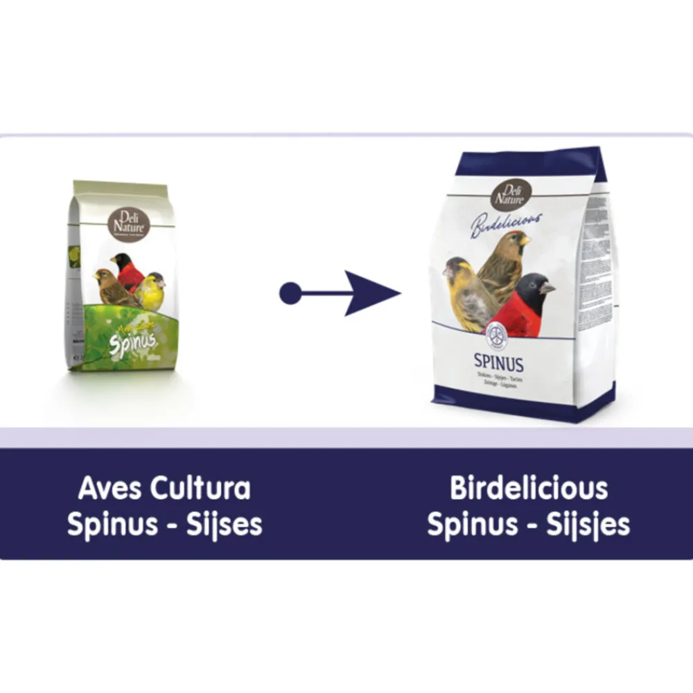 Aves Cultura Spinus Sijsjes 2 kg Droogvoer & Zaden