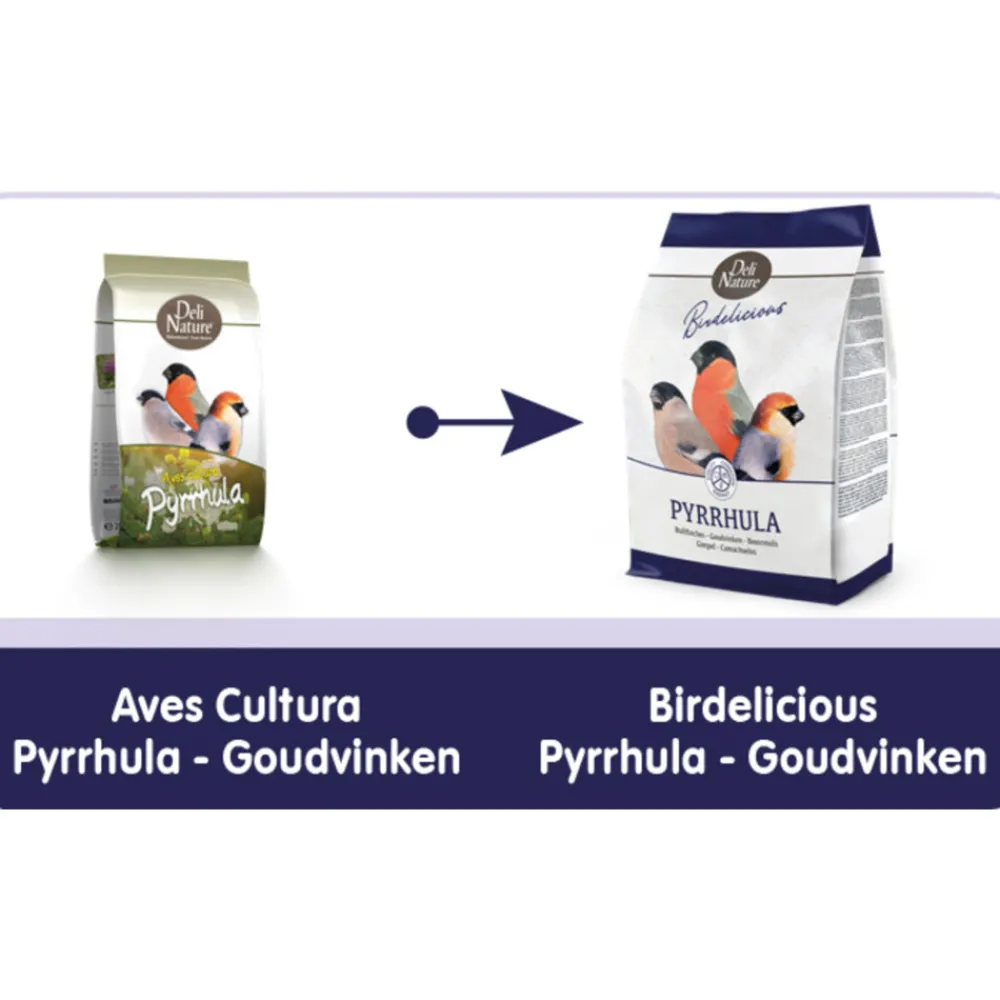 Droogvoer & Zaden<Deli Nature Aves Cultura Pyrrhula Goudvinken 2 kg