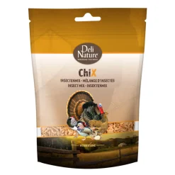 Kip<Deli Nature Chix Insectenmix 180 gr