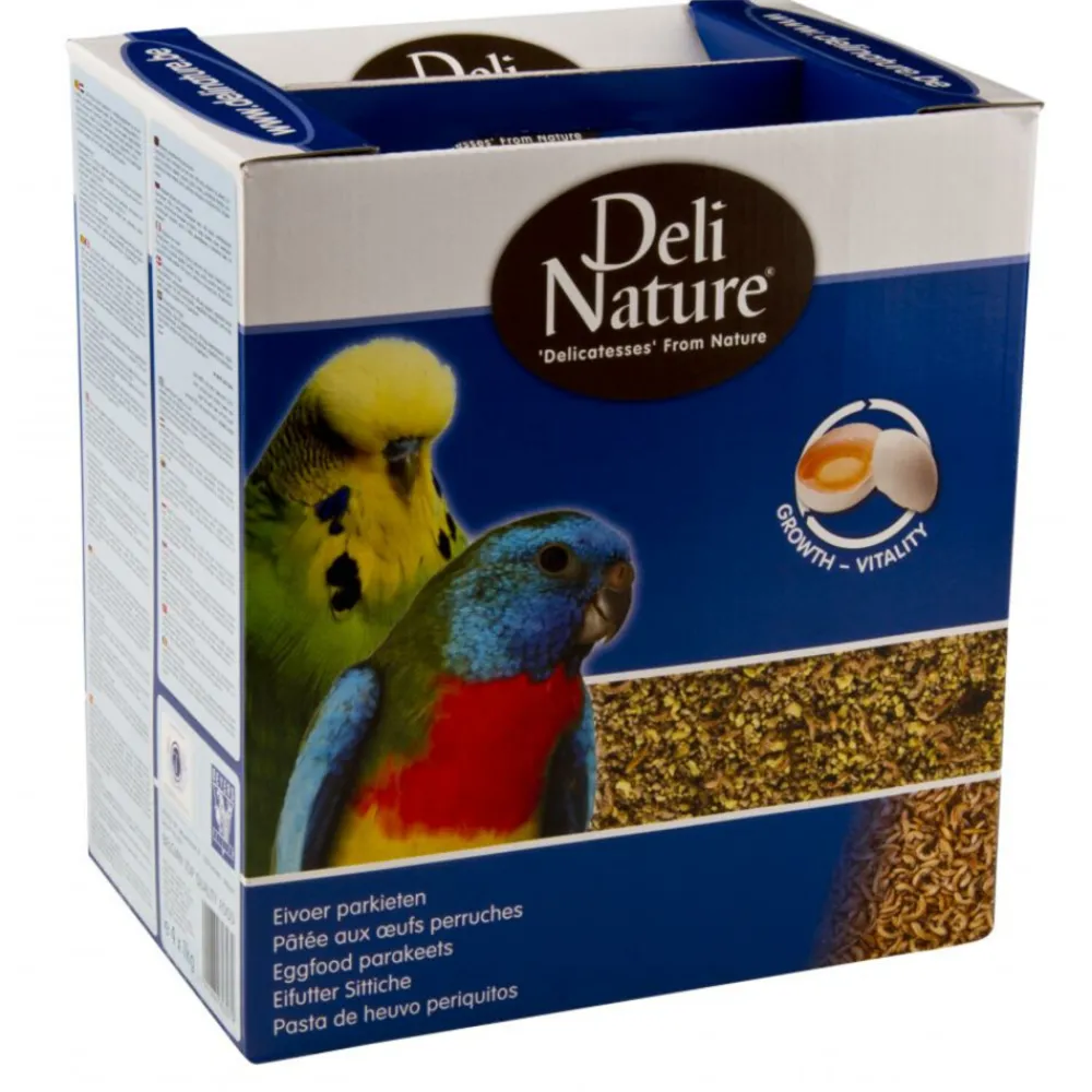 Droogvoer & Zaden<Deli Nature Eivoer Parkiet 1 kg