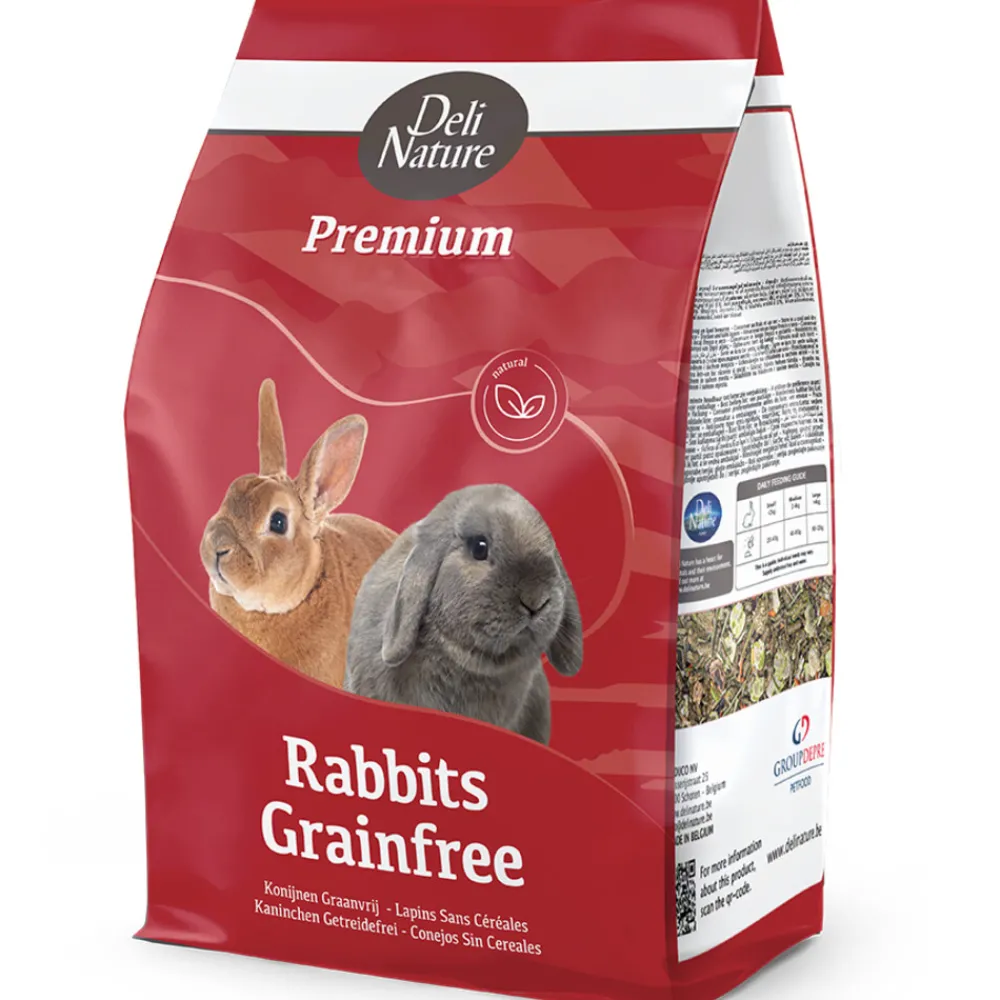 Discount Premium Konijnenvoer Graanvrij 3 kg Droogvoer & Zaden
