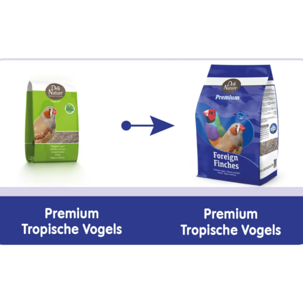 Premium Tropische Vogel 4 kg^Deli Nature