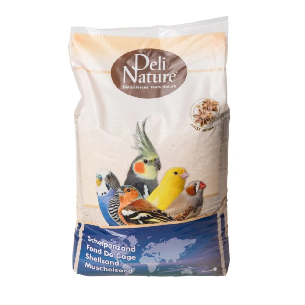 Bodembedekking<Deli Nature Schelpenzand Bruin 20 kg