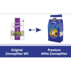 Droogvoer & Zaden<Deli Nature Zonnepit Wit 2 kg