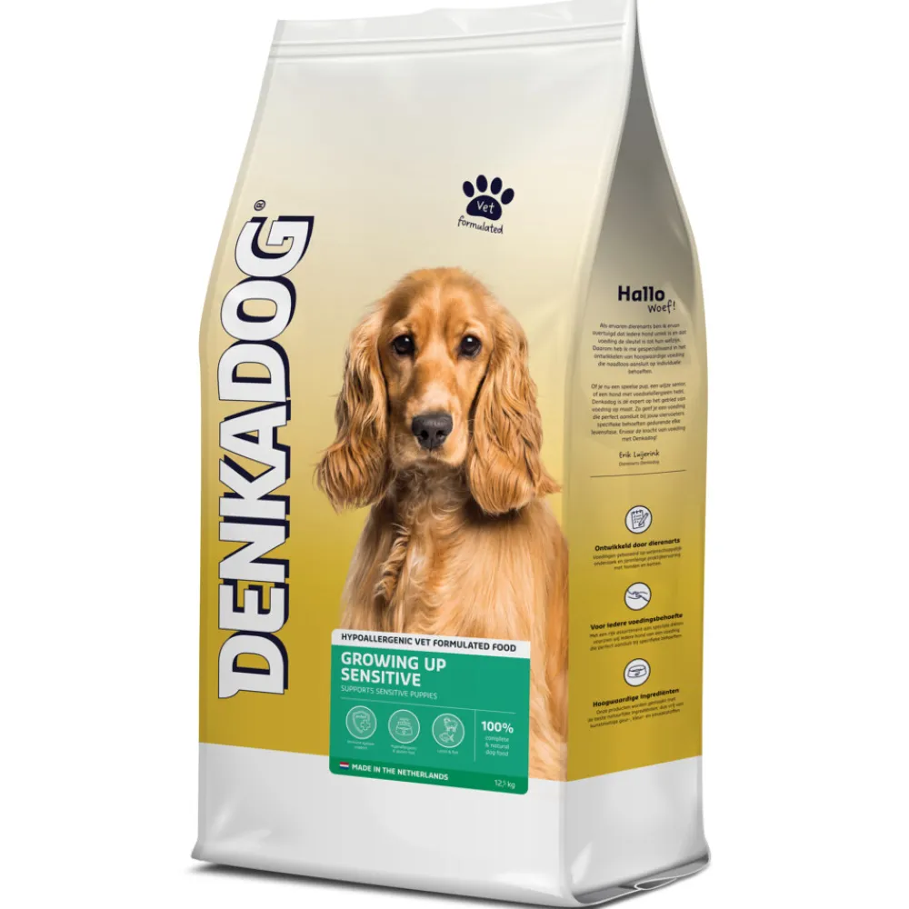 Hondenvoer Growing up Sensitive 12,5 kg^Denkadog Outlet