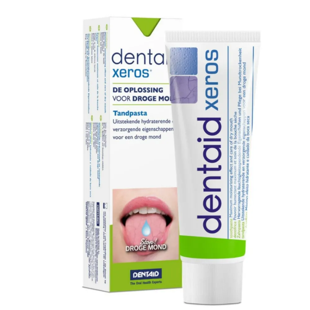 Tandpasta Droge Mond 75 ml^Dentaid Xeros