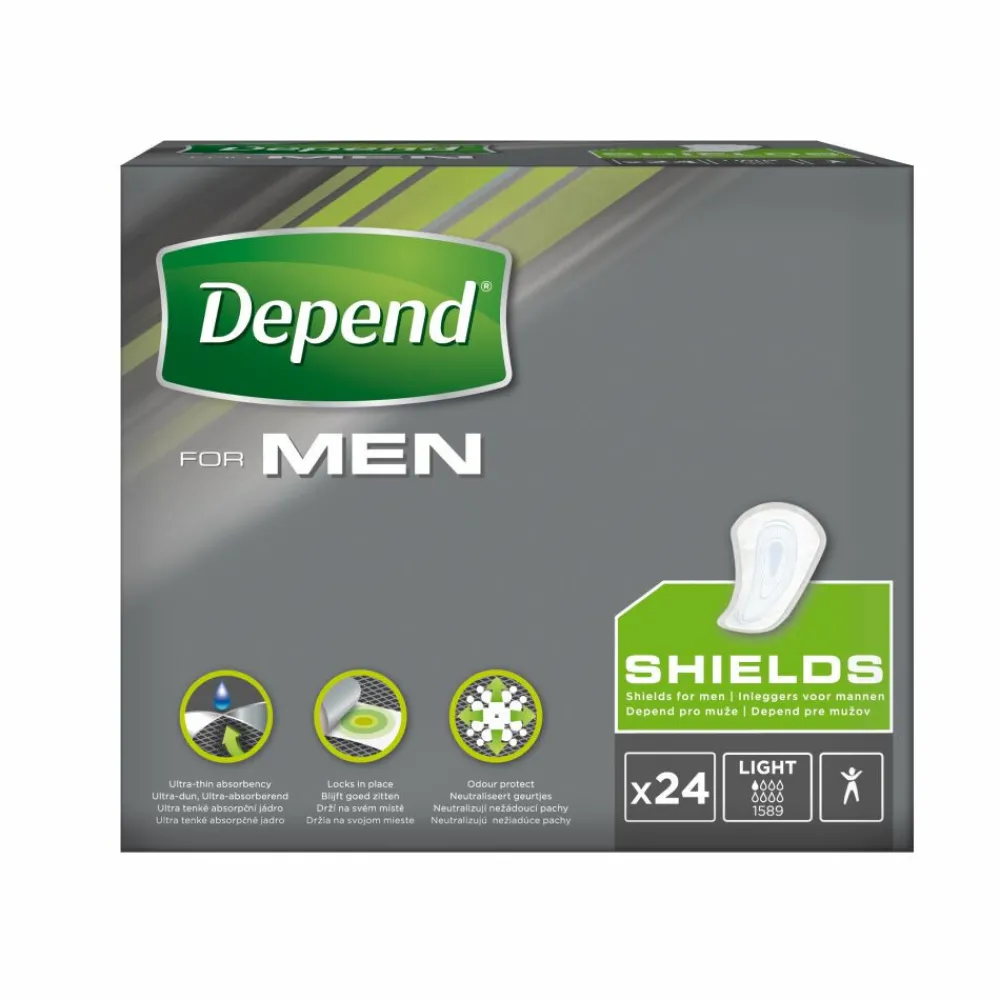 Clearance for Men Shields 24 stuks Incontinentie
