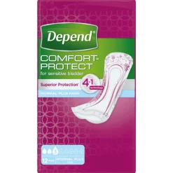 Pads Normal Plus 12 stuks^Depend Clearance