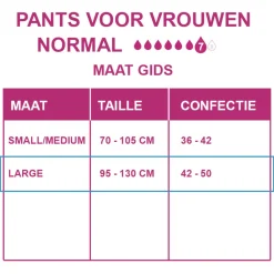 Pants voor Vrouwen Normal L 9 stuks^Depend New